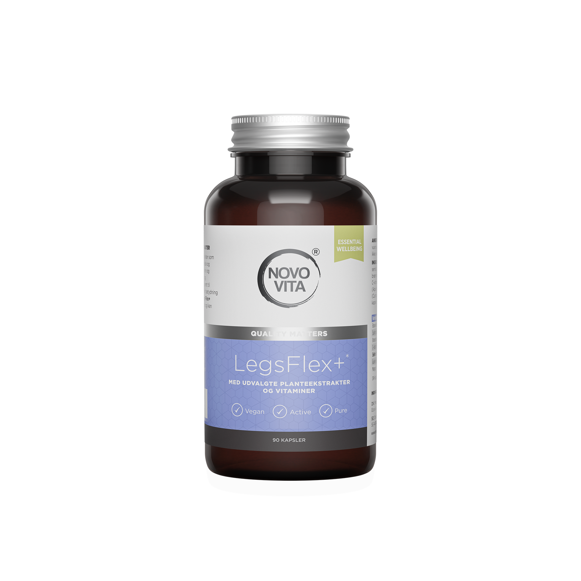 Novo Vita LegsFlex+ – planteekstrakter, C-vitamin og mangan