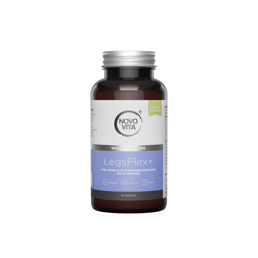 Novo Vita LegsFlex+ – planteekstrakter, C-vitamin og mangan