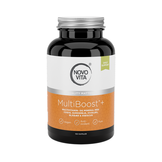 Novo Vita MultiBoost+ – 33 vitaminer, mineraler og urter