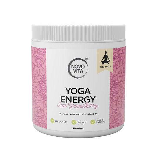 Novo Vita Yoga Energy – vegansk energipulver med C-vitamin