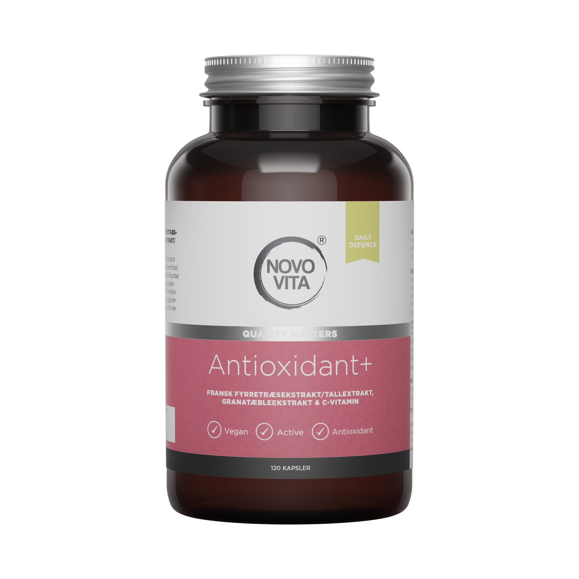 Novo Vita Antioxidant+ – plantebaseret antioxidant med C-vitamin