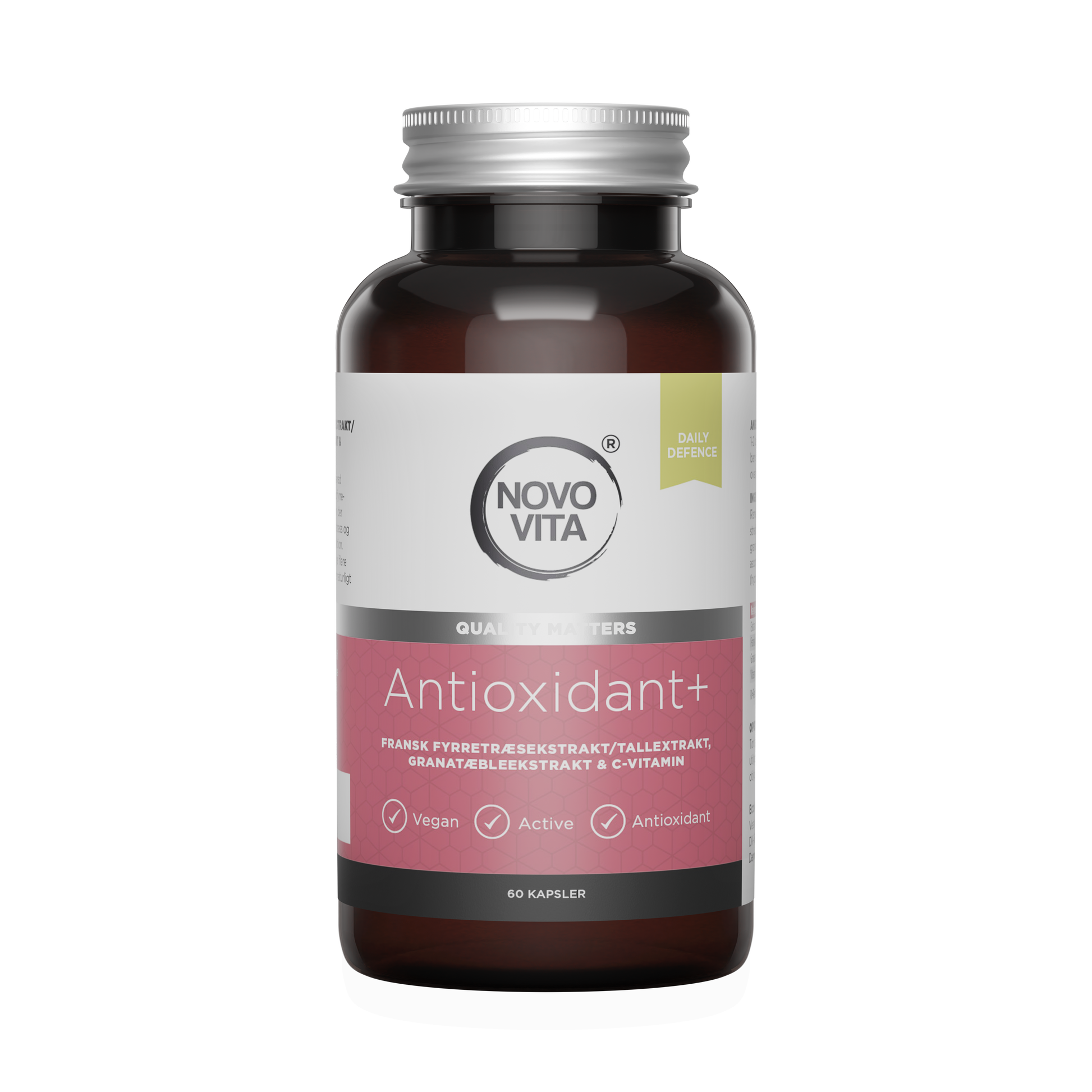 Novo Vita Antioxidant+ – plantebaseret antioxidant med C-vitamin