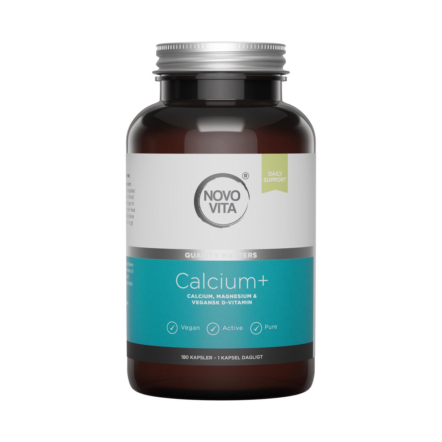 Novo Vita Calcium+ – calcium, magnesium og vegansk D3-vitamin