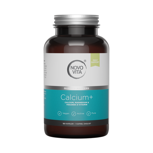 Novo Vita Calcium+ – calcium, magnesium og vegansk D3-vitamin