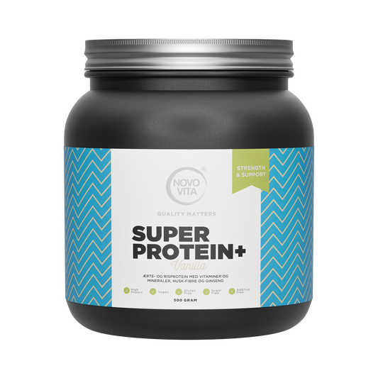 Novo Vita SuperProtein+ – vegansk proteinshake med vaniljesmag