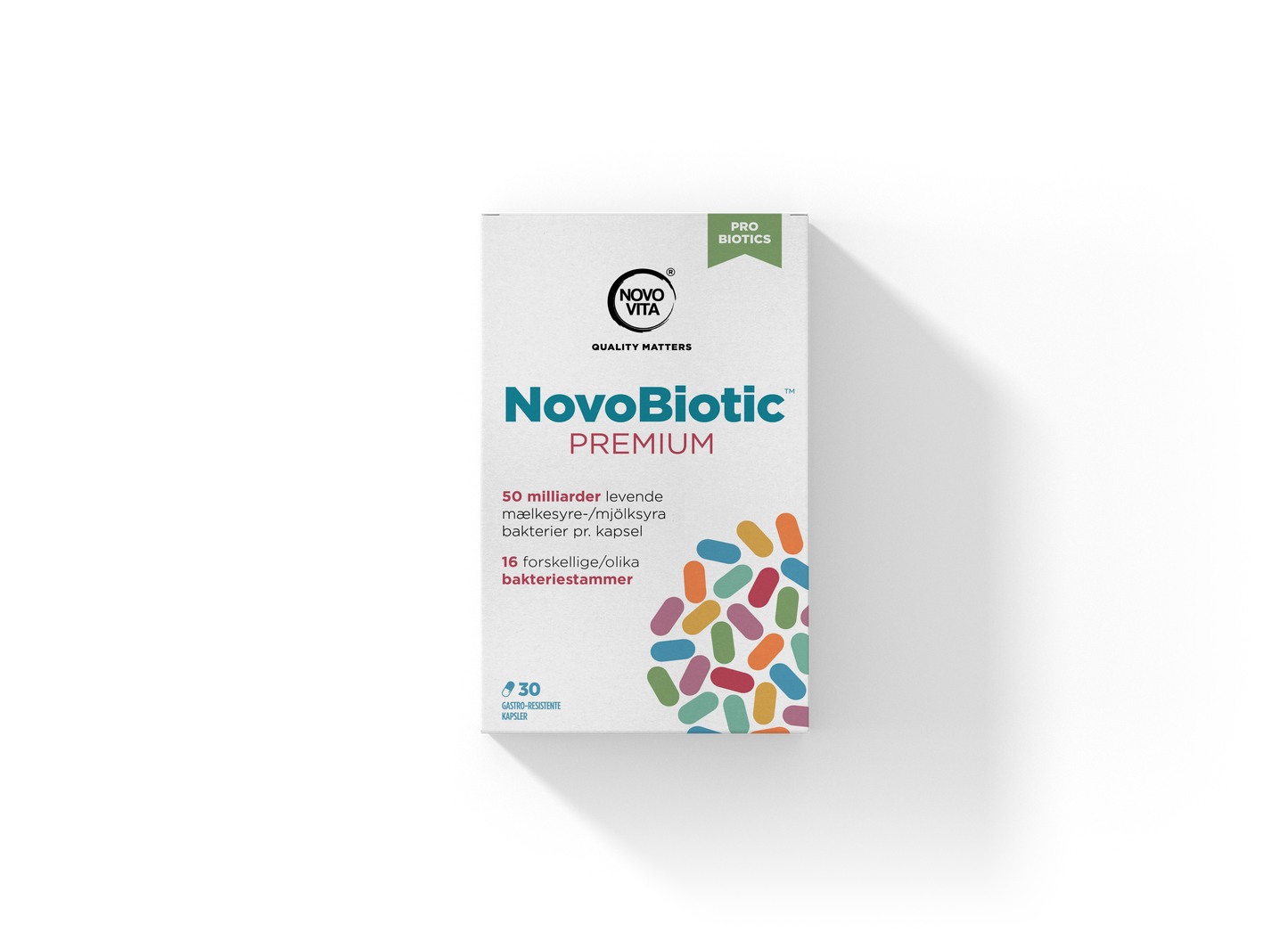 NovoBiotic Premium™, 30kapsler