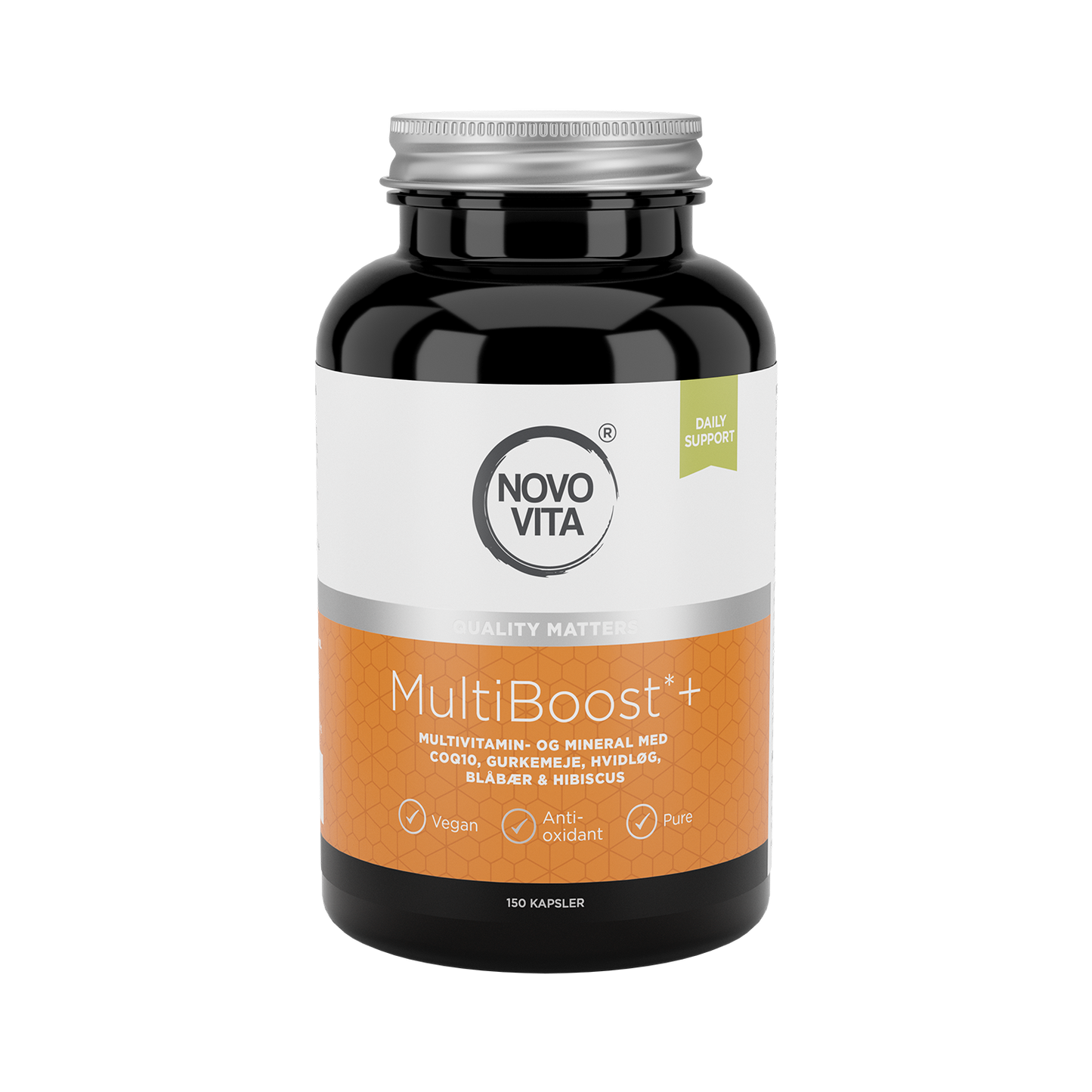 Novo Vita MultiBoost+ – 33 vitaminer, mineraler og urter